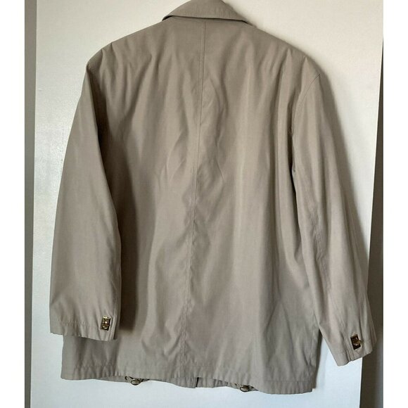 Anne Klein Women’s s Rain Car 3-Season  Coat Jacket Tan Khaki Hip Length Size M - Picture 6 of 12